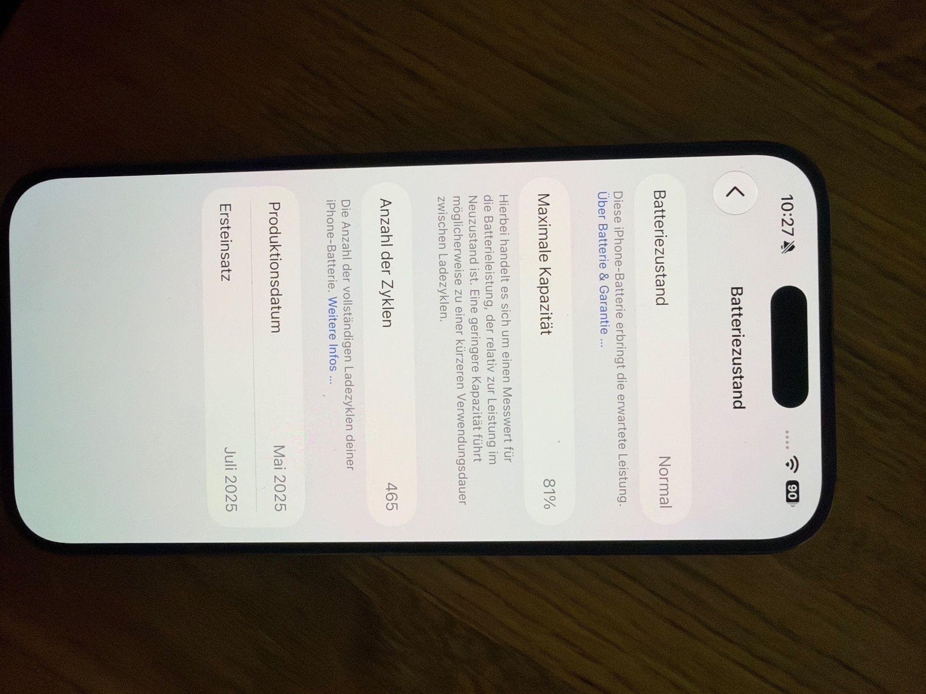 Apple Handys / Smartphones: Apple iPhone 15 Pro Schwarz – Gebraucht aus Zürich von cla_xr5c 4