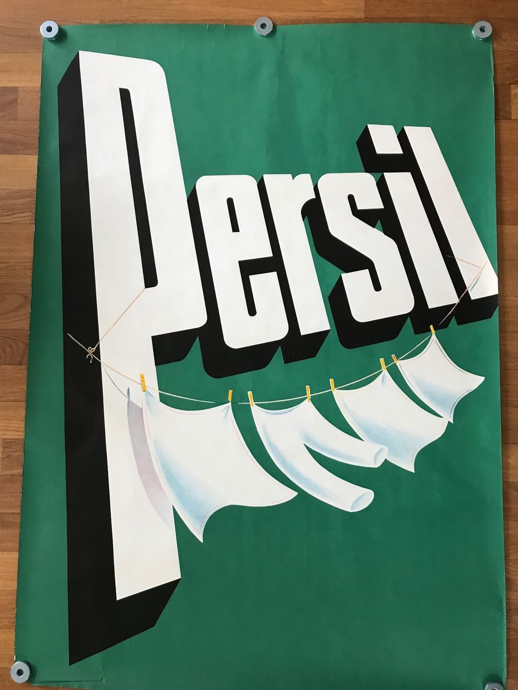 Foto & Immagini: Werbeplakat PERSIL Original aus der Zeit – Usato da Olten venduto da anton875 1