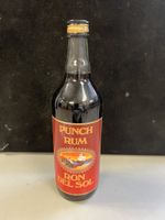 ANCIENNE BOUTEILLE PUNCH RHUM RON DEL SOL
