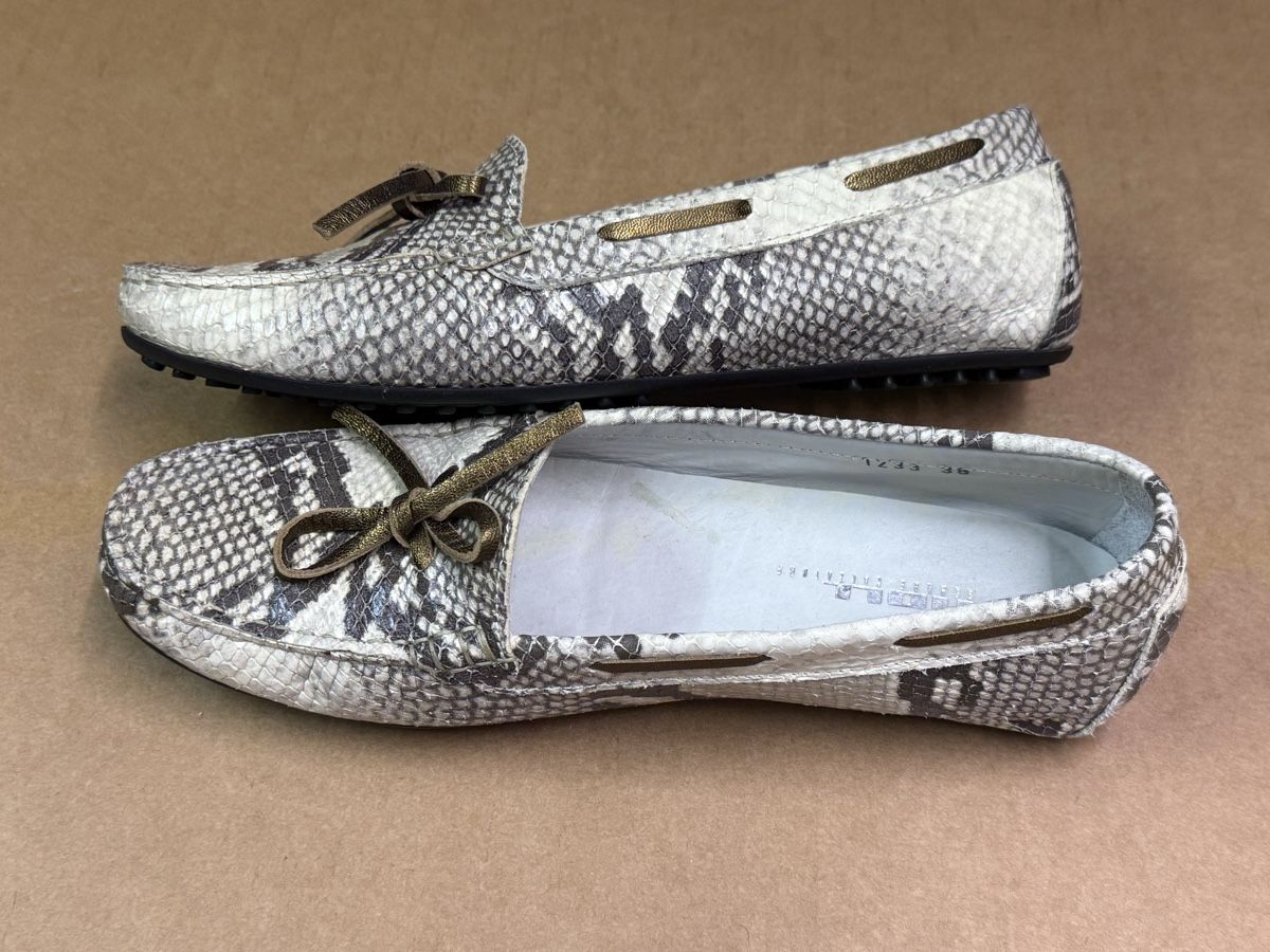 Damenschuhe: Loafers Knoll Schlangenmuster Gr. 38  – Gebraucht aus Zürich von daki81 2