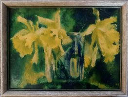 Antike Lithografie Augusto Giacometti