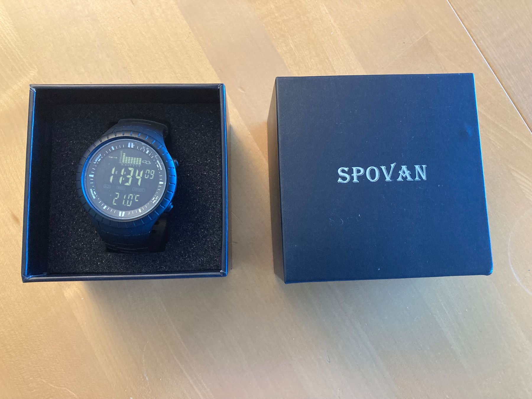 Orologi: SPOVAN SPV710 Outdoor-Uhr – Nuovo e nell'imballaggio originale da Laupen BE venduto da Fubss