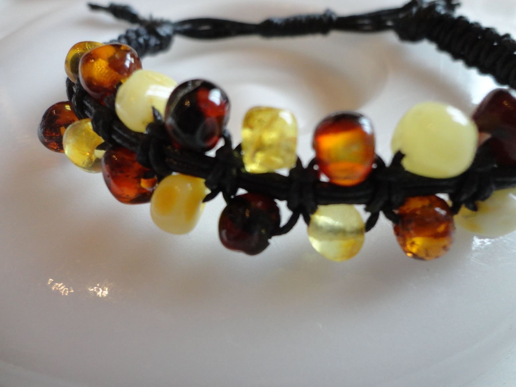 Bracciali & Braccialetti: Armband - Bernstein Ambre/Ambra echt – Nuovo (secondo la descrizione) da Biberist venduto da tl-schmuck 2