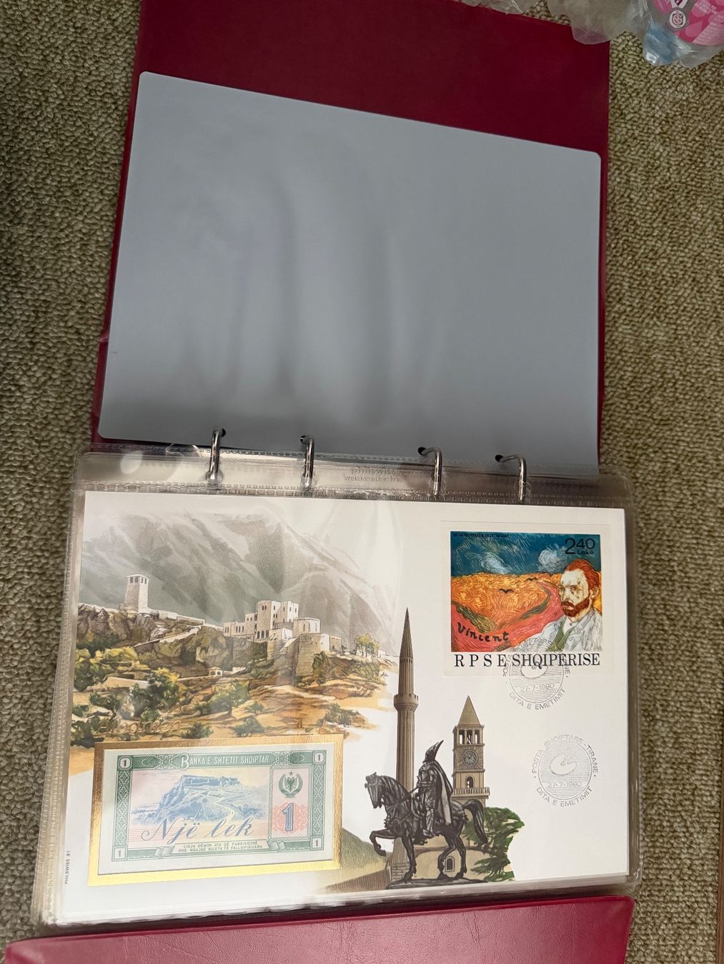 Philswiss Album: Münzbriefe aus aller Welt – Usato da Winterthur venduto da forlinm 1