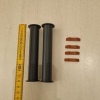 Ladegut Stahlrohr Set 2 H0