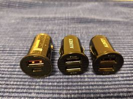Chargeurs rapides USB pour Allume-cigare de voitures