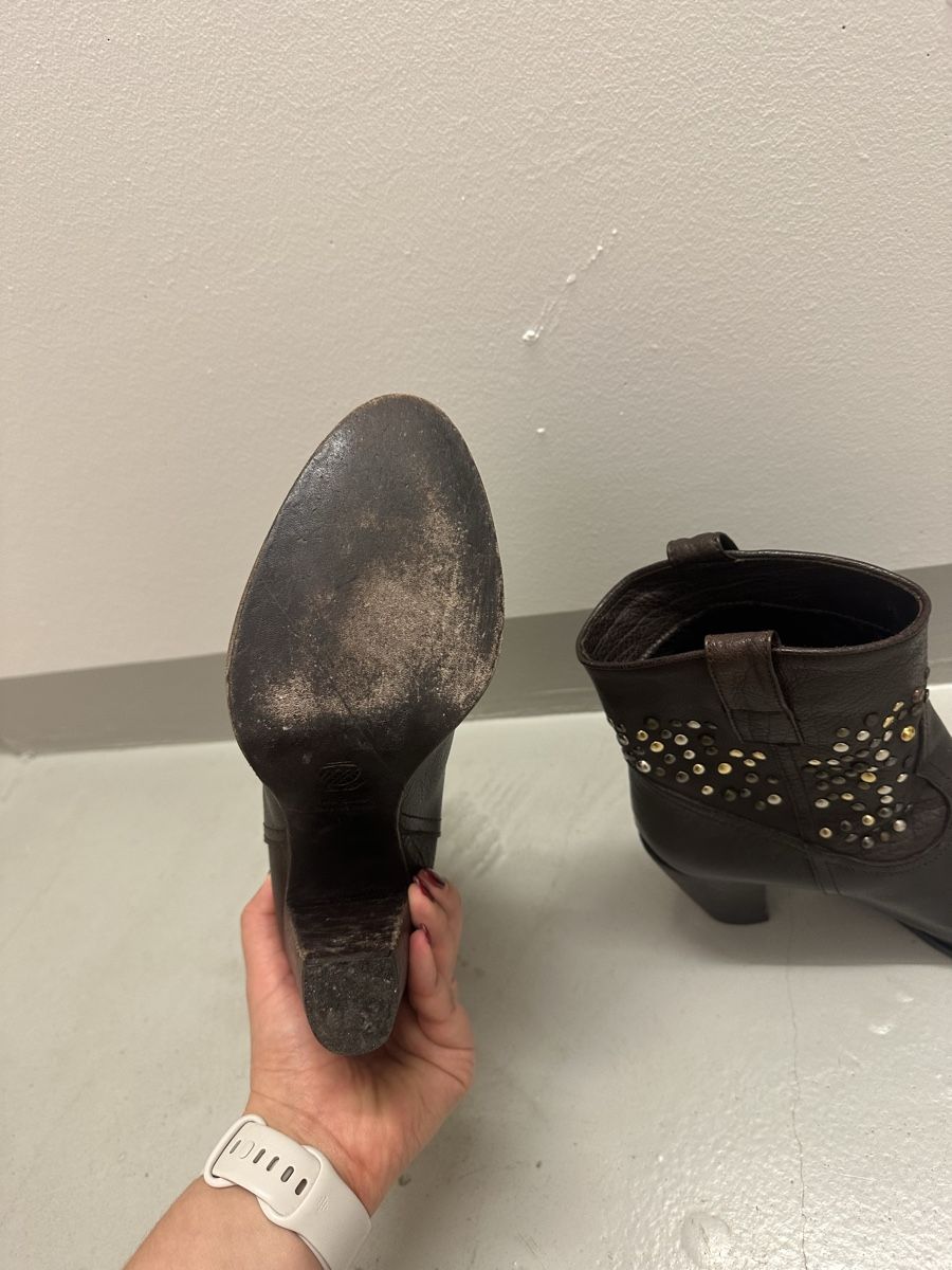Navyboot Damenschuhe: Stiefeletten braun Leder Grösse 38 Navyboot – Gebraucht aus Meilen von ninifee20 1