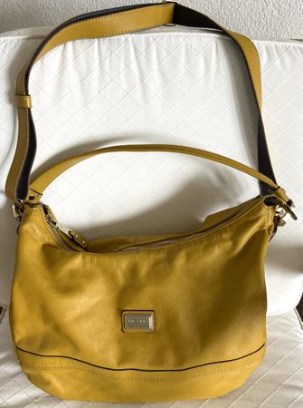 Picard Handtasche, Leder Gelb, Top Zustand, Wie Neu!