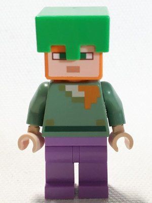 Lego Baukästen: LEGO Minecraft min089 Alex - Medium Lavender Legs – Neu (gemäss Beschreibung) aus Basadingen von NekoBricks