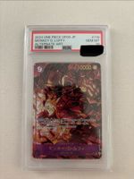 One Piece Card Game Monkey D Luffy OP09 PSA 10