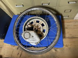 1951 er Cyclemaster Hilfsmotor Velo Fahrrad wie Solex Sachs