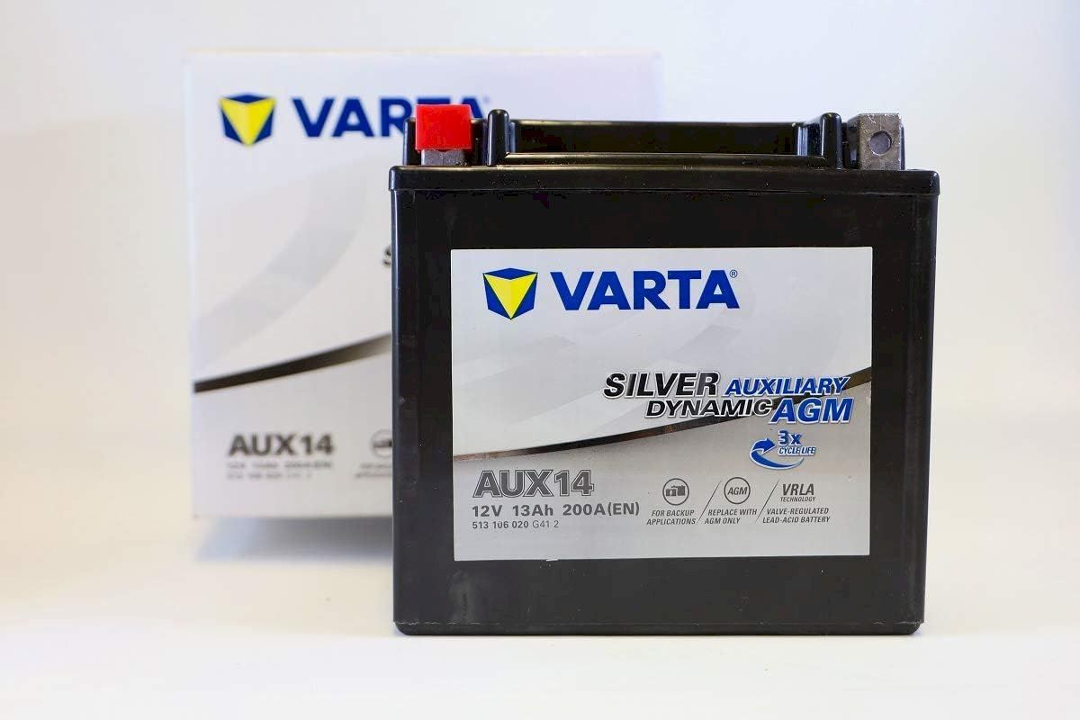 Batterie: Varta Silver Dynamic AUX14 AGM 12V 13Ah – Nuovo e nell'imballaggio originale da Bottighofen venduto da zaap 2
