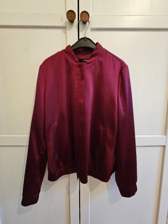 Hallhuber Bomberjacke Bordeaux Grösse 36, guter Zustand