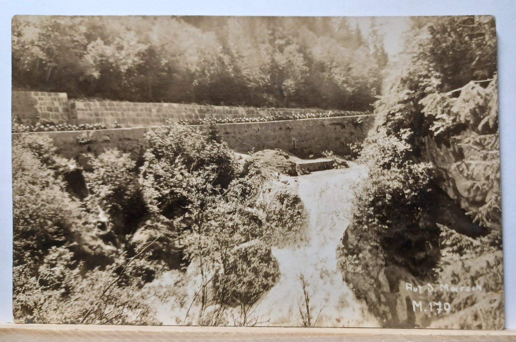 Cartoline postali: Soldaten im Marsch, M179 – Usato da Aarau Rohr venduto da mgvw