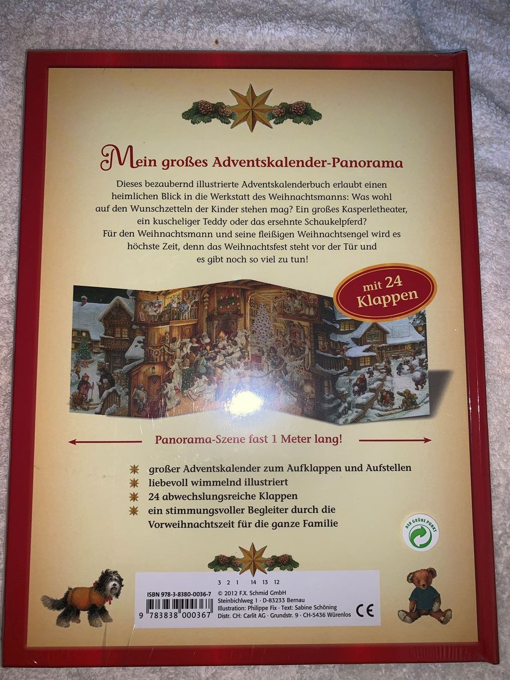 Kalender: Weihnantskalender Adventskalender Kalender Buch – Neu und originalverpackt aus Buchs SG von Billikatze5 1