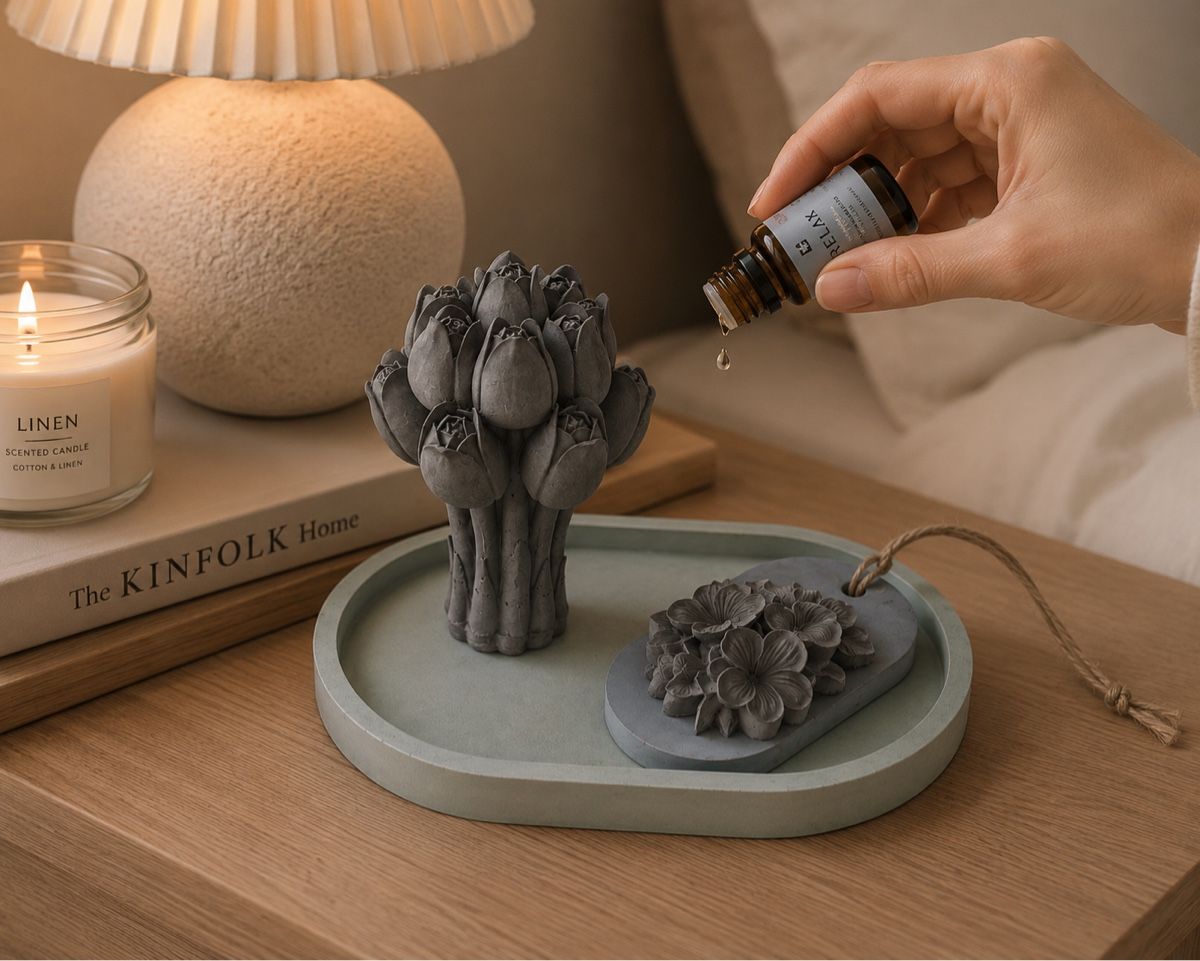 Diffusori di oli essenziali: Luxus Duftdiffuser Tulpen Set Handmade – Nuovo (secondo la descrizione) da Buchs SG venduto da ViccaArt 1