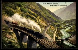 Giornico, Ferrovia Gottardo, Galleria sp