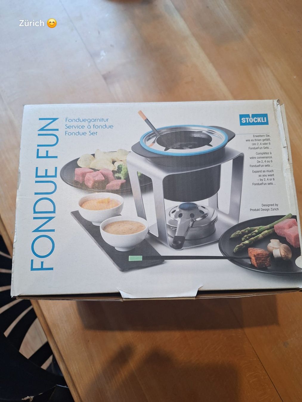 Elettrodomestici da cucina: Fondue Set 2 Personen – Nuovo e nell'imballaggio originale da Zürich venduto da irokoecommerce 1