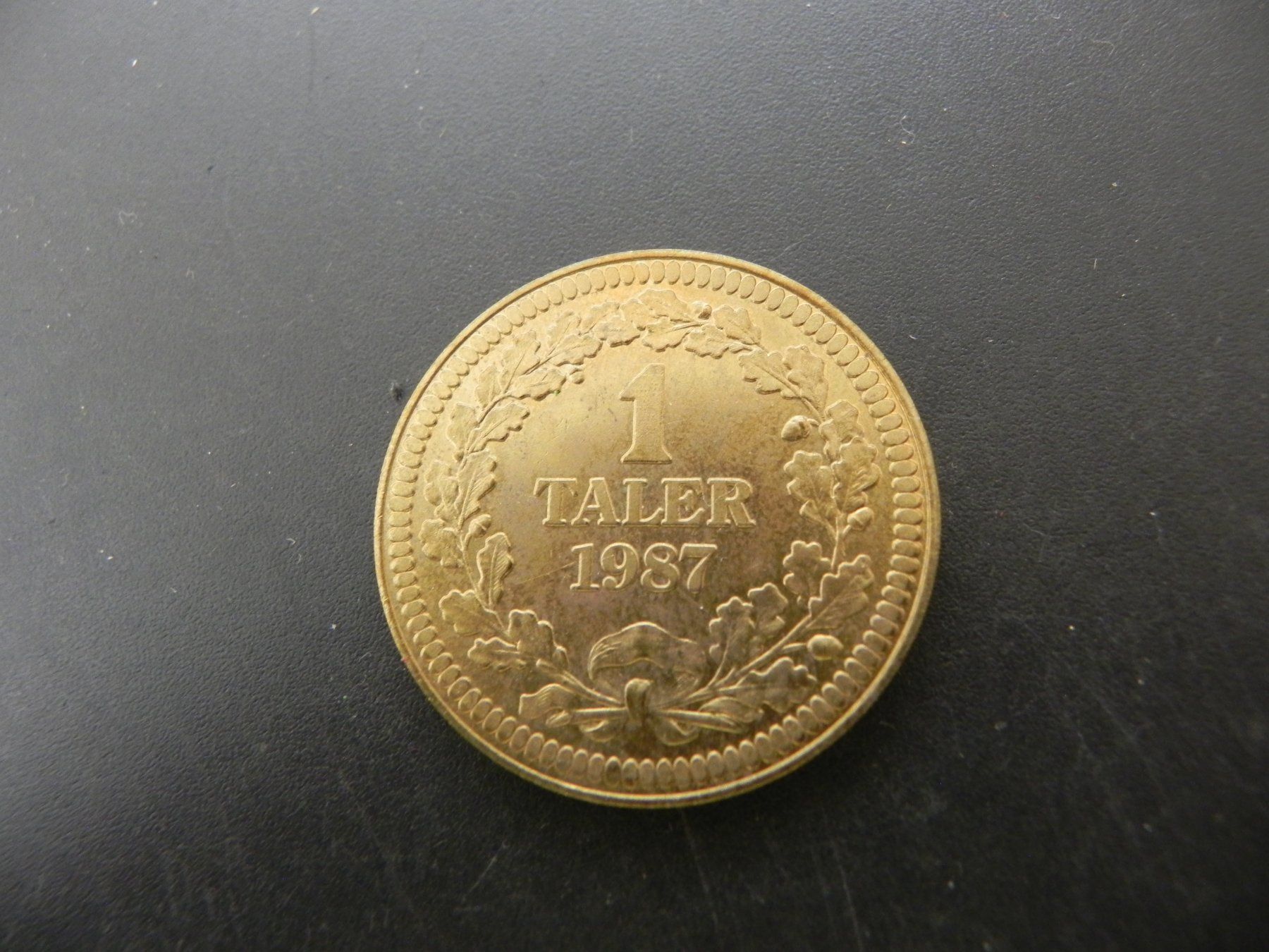 Medaglie: Medaille Zofingen 1 Taler 1987 – Usato da Biel/Bienne venduto da Gogolozi