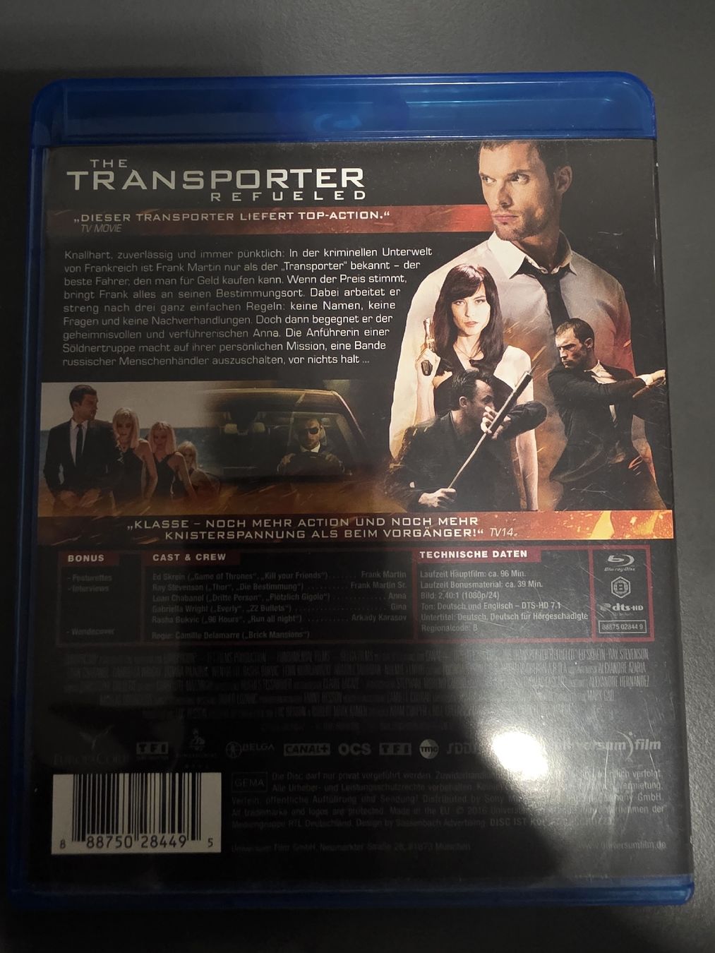 Tous les DVDs: The Transporter Refueled Blu-ray  – D'occasion à Zürich par P-editon 1