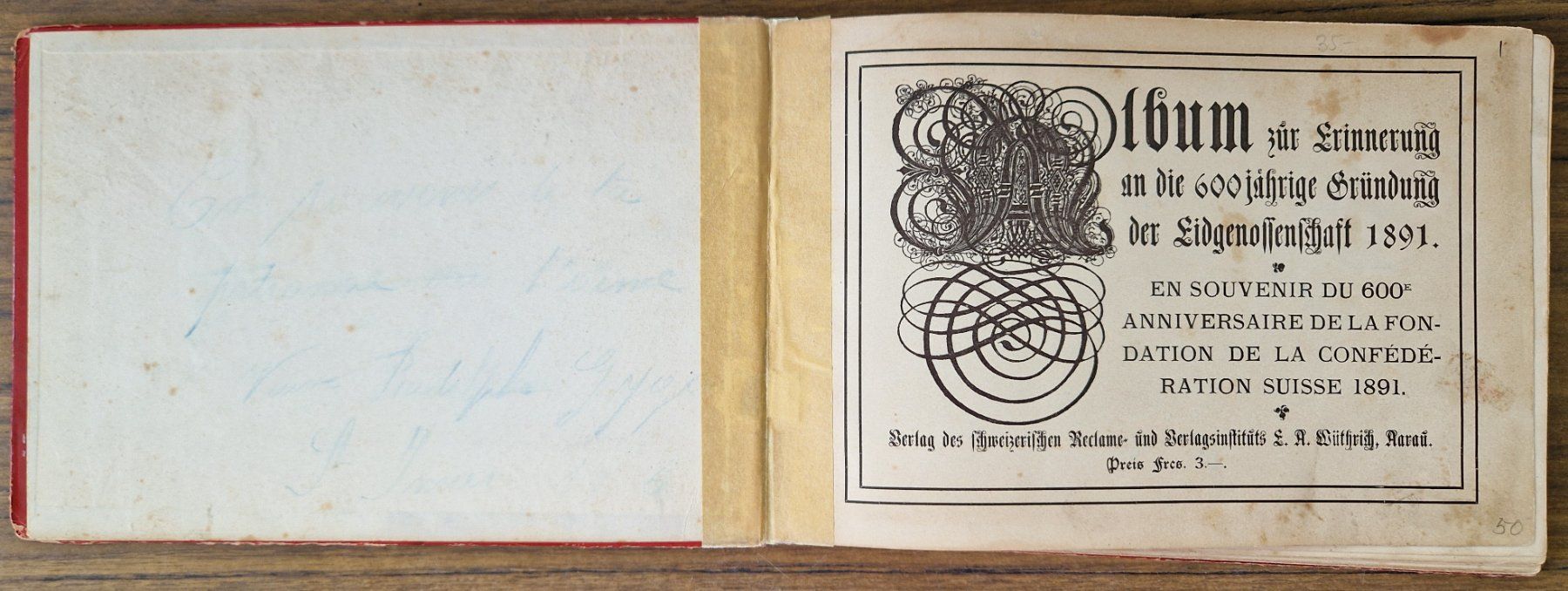 Cartoline postali: antikes Album Eidgenossenschaft 1891 – Usato da Mörschwil venduto da aik_x8mc