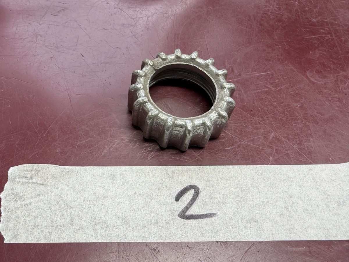 Sachs Mofa-Ersatzteile: Mofa Sachs 502 Auspuffmutter M35x2 – Gebraucht aus Latterbach von Bbutz98