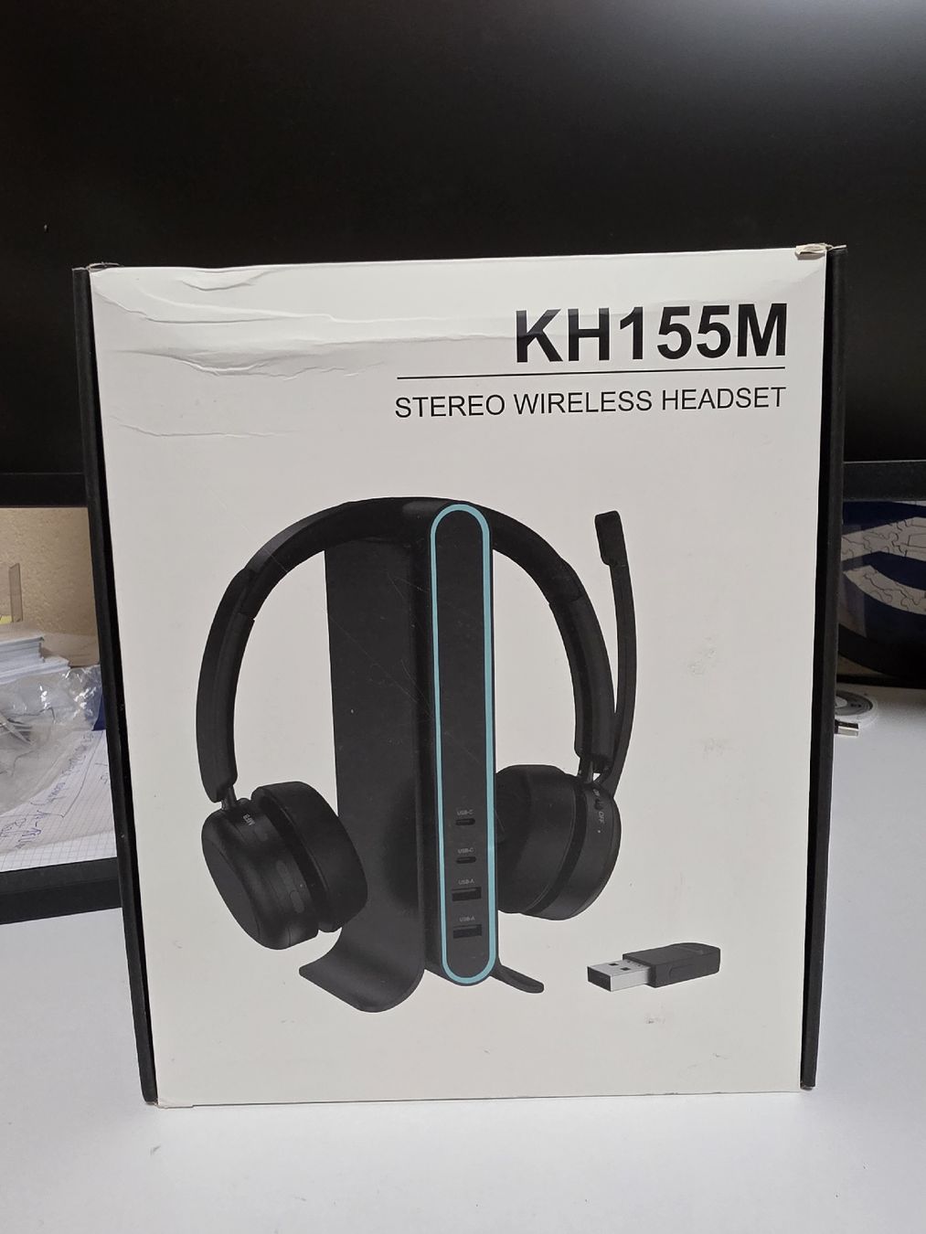 Cuffie: Kabelloses Stereo Headset KH155M mit Ladestation  – Nuovo (secondo la descrizione) da grenchen venduto da M.1.M