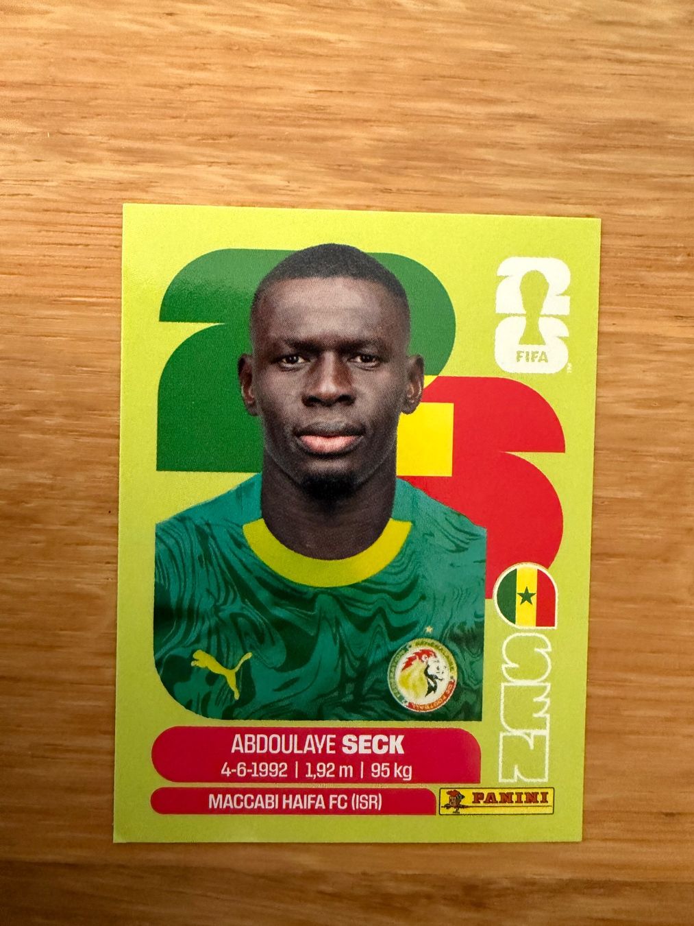 Panini Cartes à collectionner: Panini SEN 5 Abdoulav Seck – Neuf (Voir description) à Zürich par bel5