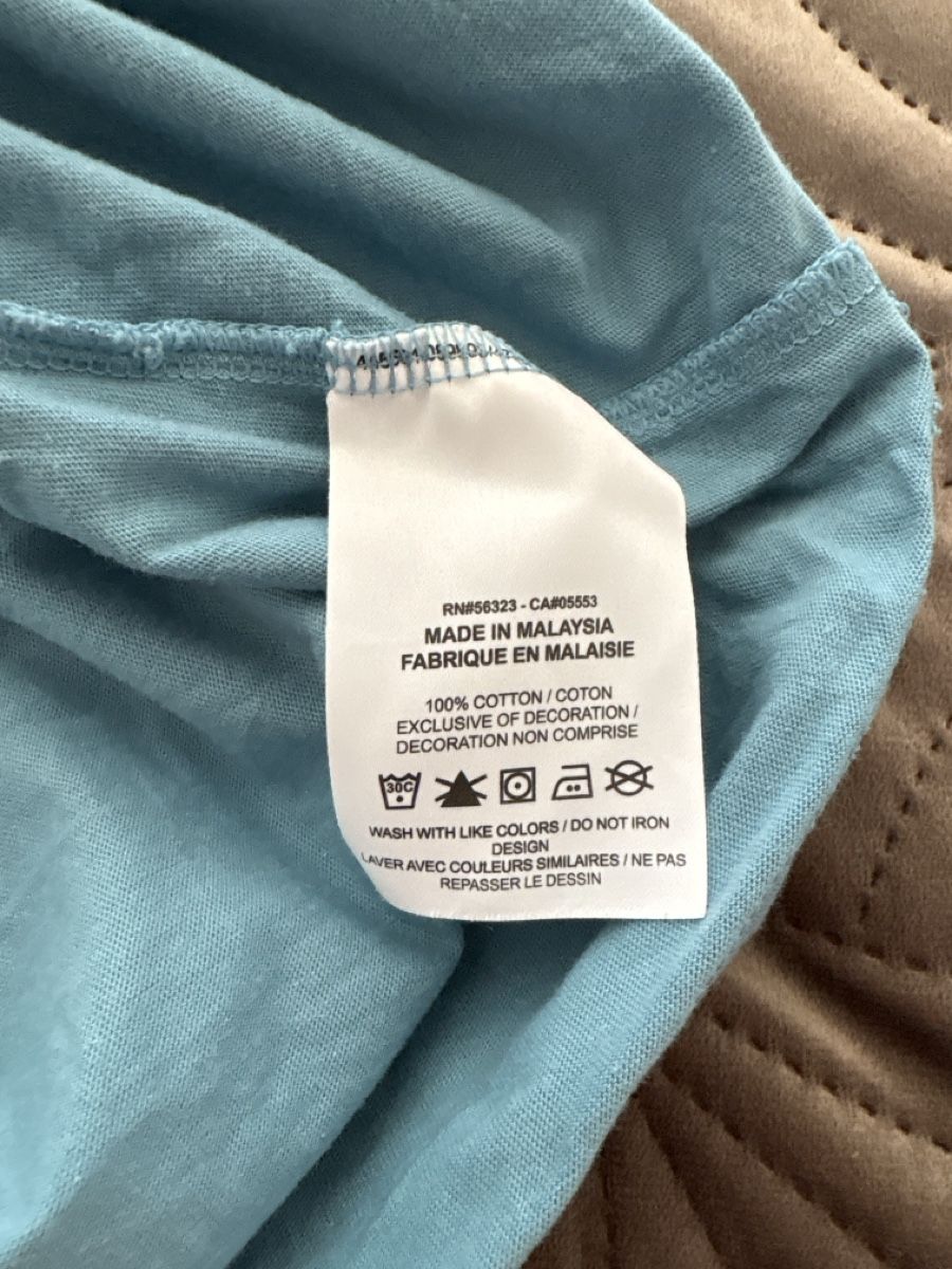 Nike T-shirt: Nike T-Shirt bauchfrei Grösse S hellblau – Usato da Zwillikon venduto da Eni88 2