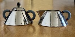 Zuccheriera e porta latte di design Alessi originali