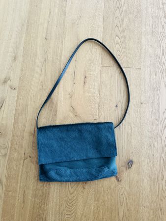 Roberto Collina Tasche grün Leder