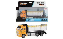 Cooler LKW Kipper, Rückzug Motor, 1:38, 19cm, Toi-Toys, neu