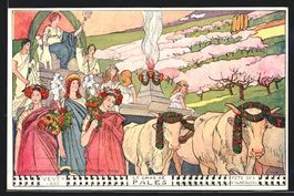 Vevey, Fete des Vignerons 1905, Le Char 