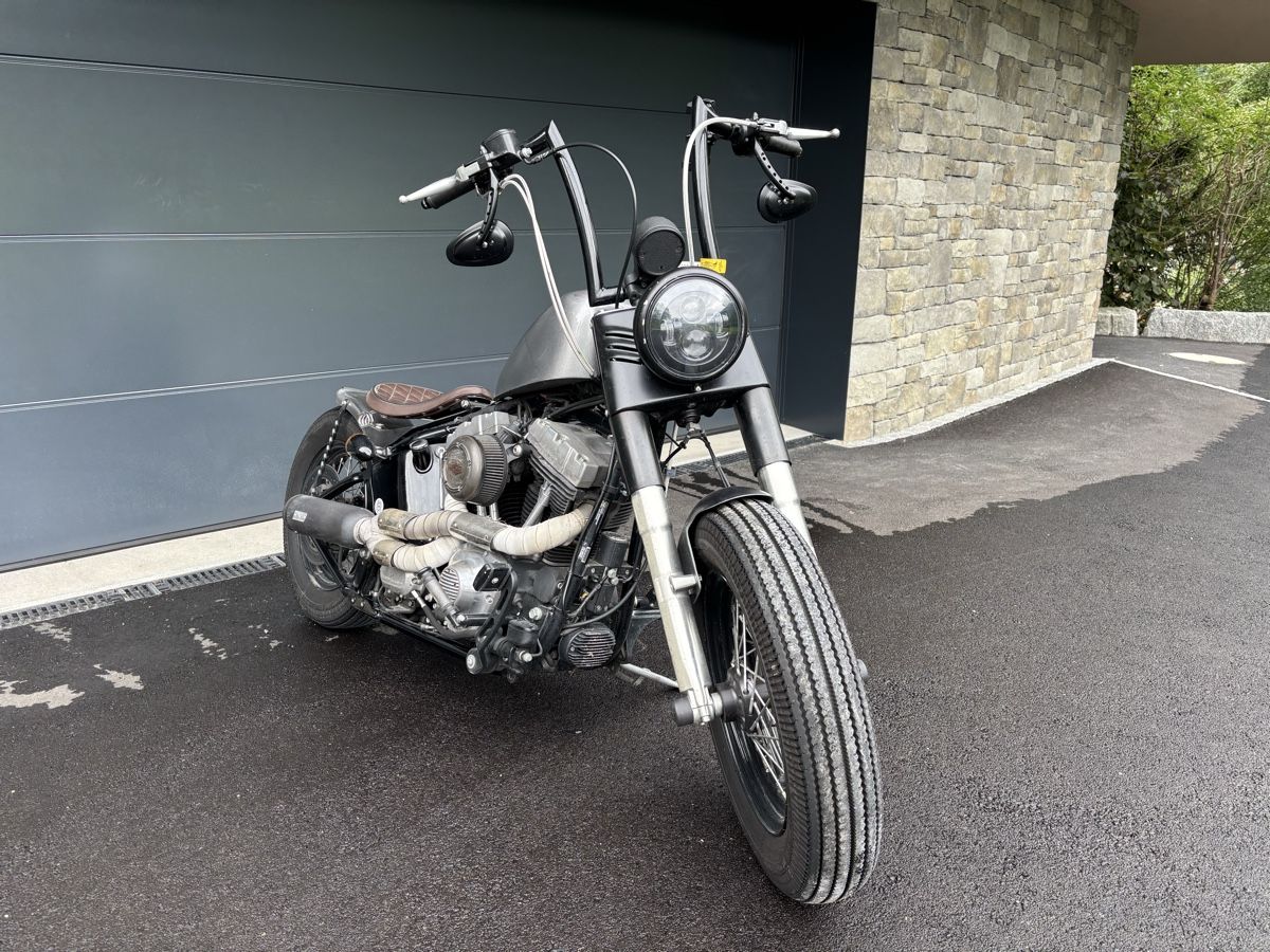 Harley-Davidson Chopper: Harley Bobber Style ab MFK 1690 ccm – Usato da Unteriberg venduto da Aukver 3