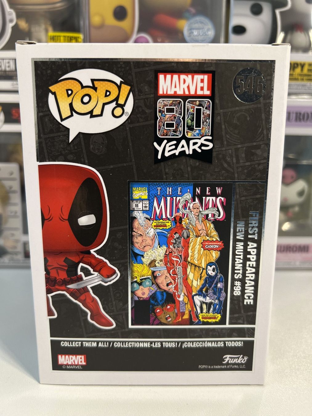 Funko Statuette: Funko POP! Marvel Deadpool (Gun & Sword First Appearance) – Nuovo e nell'imballaggio originale da Le Mouret venduto da perfectbijou 2