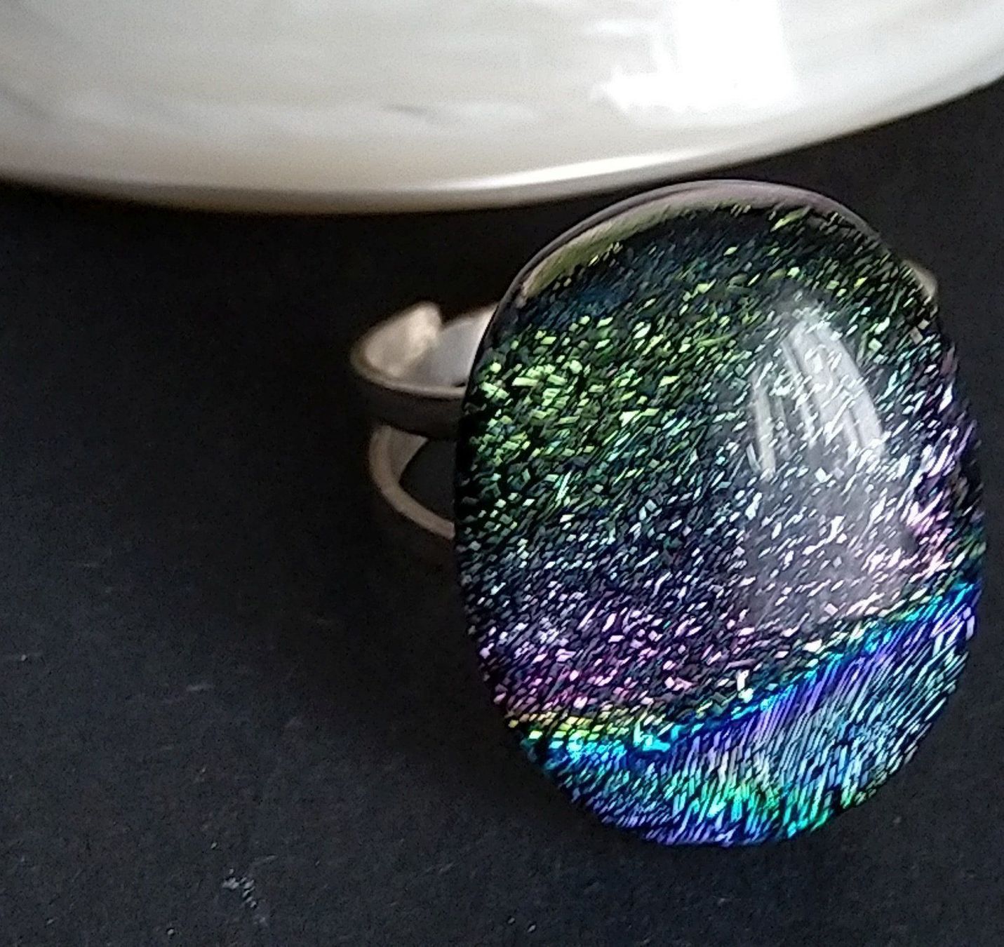 Anelli: REGENBOGEN RING IN 925 SILBER – Usato da Romanshorn venduto da BoutiqueA 1