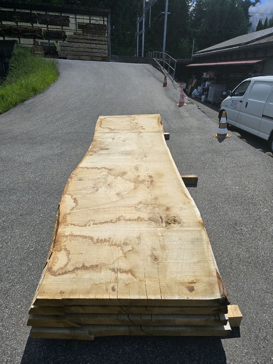 Articoli in legno: XXL Eichenbrett – Nuovo (secondo la descrizione) da Lützelflüh-Goldb venduto da ch.waelchli-holz.ch