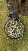 Neu/unbenutzt  Basketballkorb Metall schwarz inkl. Mont.mat.
