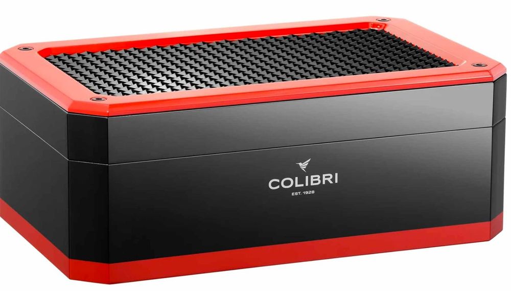 Colibri Humidor Rally schwarz/rot (Neu und originalverpackt) in ...