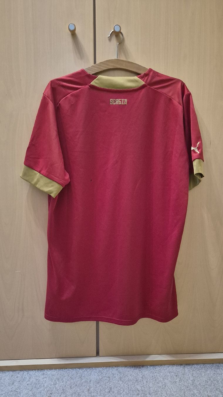 Puma Canottiere & Pantaloni: Serbien 2022/23 Heimtrikot Puma – Nuovo (secondo la descrizione) da Spiegel b. Bern venduto da ast_dp6f 1