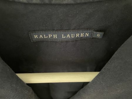 Blazer Ralph Lauren navy blue size 6 cotton