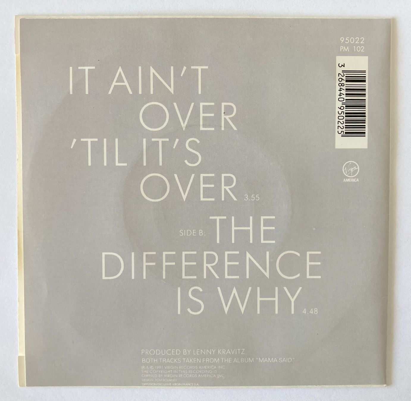 Dischi in vinile: LENNY KRAVITZ - IT AIN'T OVER 'TIL IT'S OVER – Usato da Bottens venduto da hotter-than-hell 1