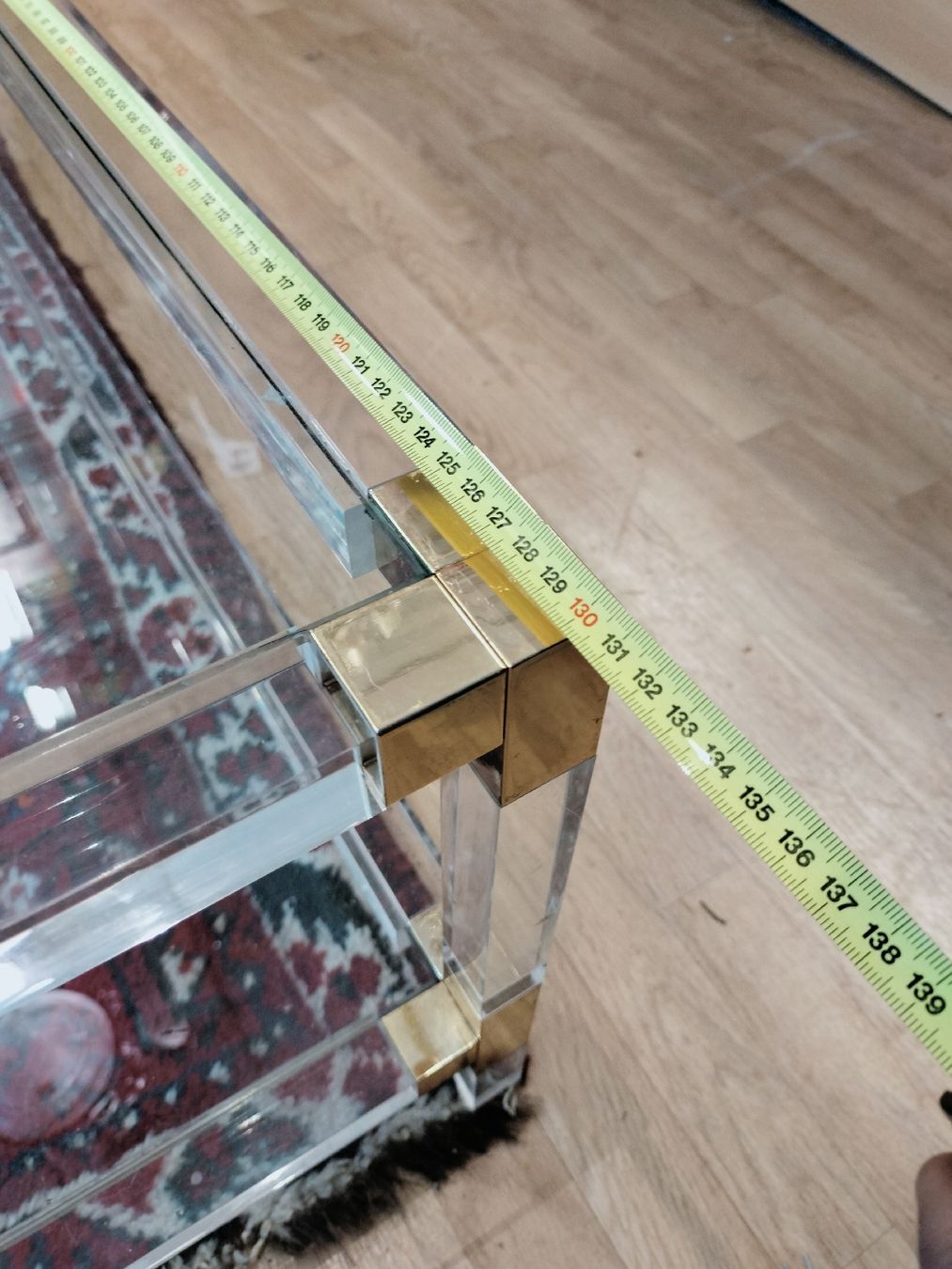 Tables: Acrylglass couchtisch  H40B80T130cm – D'occasion à Zwingen par inf_2blh 4