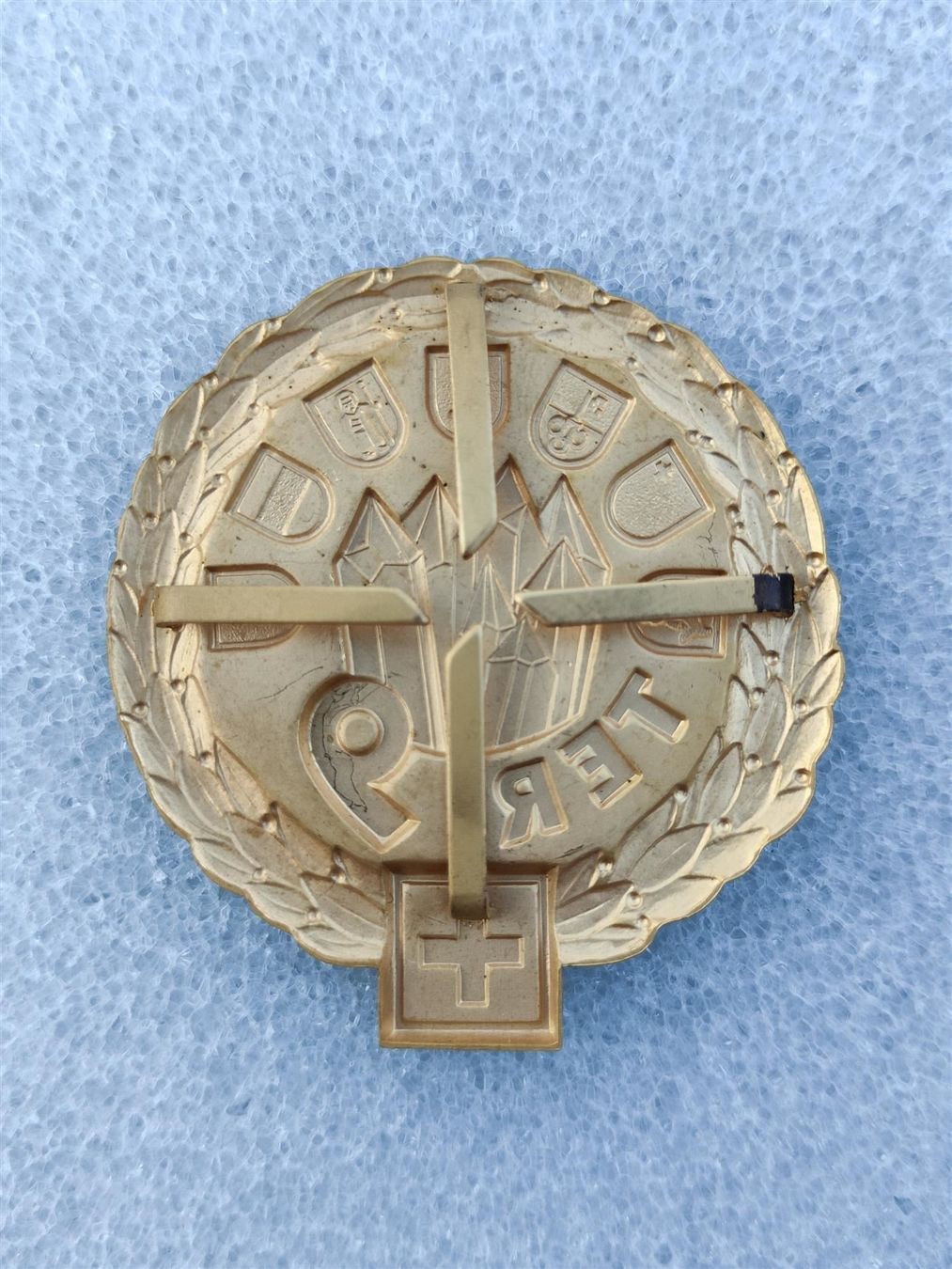 Placchette & Badge: Béretemblem Territorialdivision 9 Off – Usato da Bauma venduto da SwissMilitaria 1