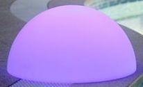 LED-Halbkugeln IP44 für den Garten/Terasse usw. mit E27 Fass