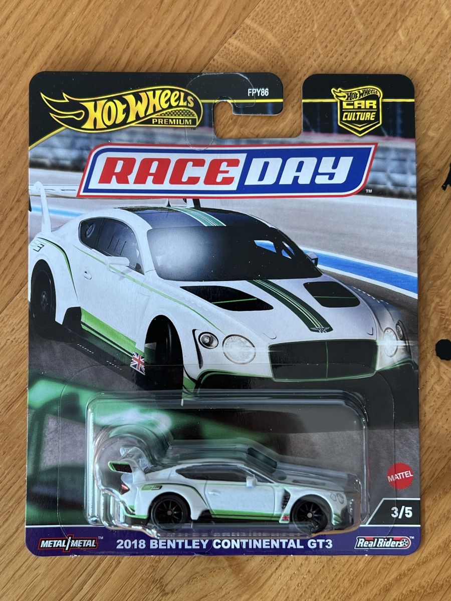 Hot Wheels Modellini d'auto: Hot Wheels Premium Bentley Continental GT3 - GRATIS VERSAND – Nuovo e nell'imballaggio originale da Neuenegg venduto da mocbricks