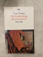 Buch Die Entdeckung der Currywurst Novelle Uwe Timm