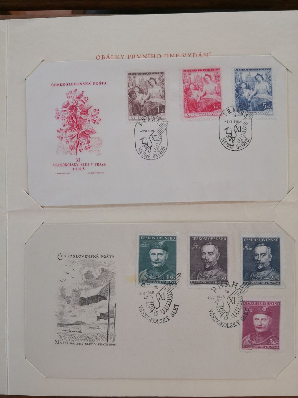 Tous les timbres: Ceskoslovenska Posta 1948 – D'occasion à Berikon par Truk56 1