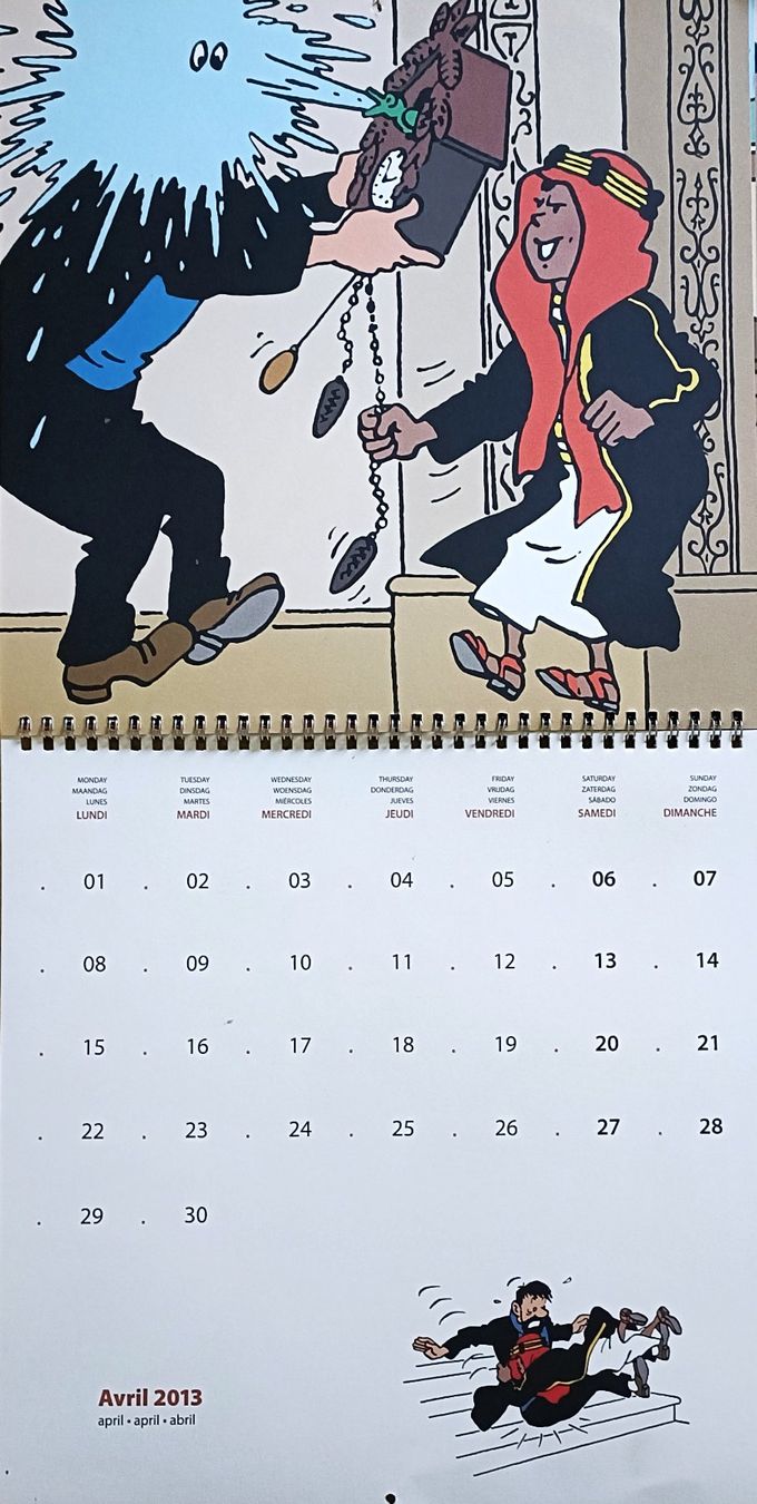 Kalender: Tintin, calendrier 2013, – Neu (gemäss Beschreibung) aus Evilard von mic_yp8t 2