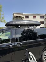 Mercedes Dachbox mit Thule Dachträger